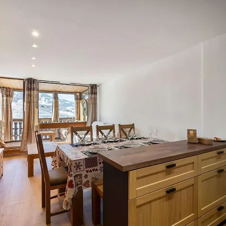 Cozy Renovated With Panoramic Mountain View - Le Serac Val Thorens